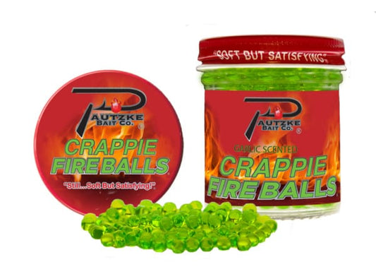 Pautzke Crappie Fire Balls - Chartreuse Garlic