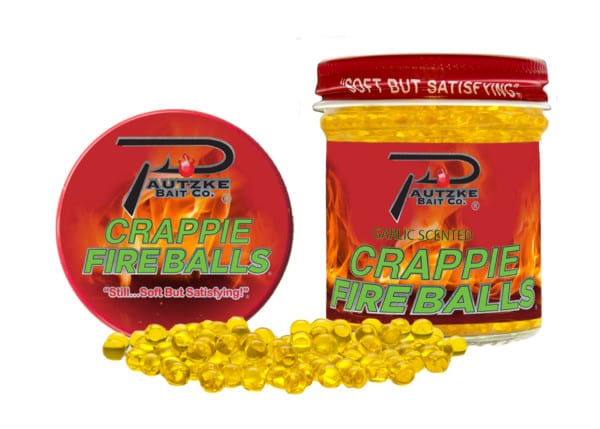 Pautzke Crappie Fire Balls - Gold Garlic