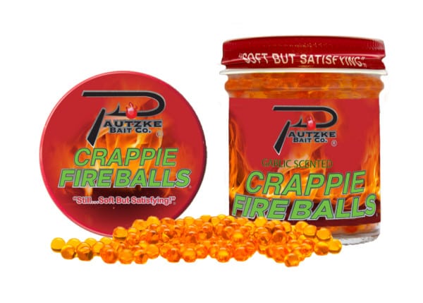 Pautzke Crappie Fire Balls - Orange Garlic