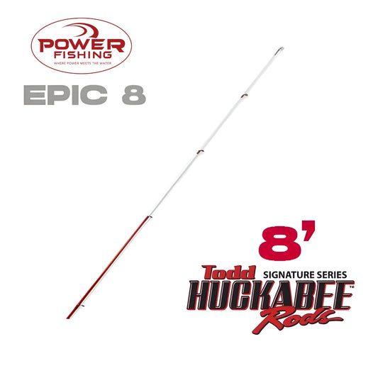Power Fishing Replacement Tips - Epic 8 - 8' - Spinning
