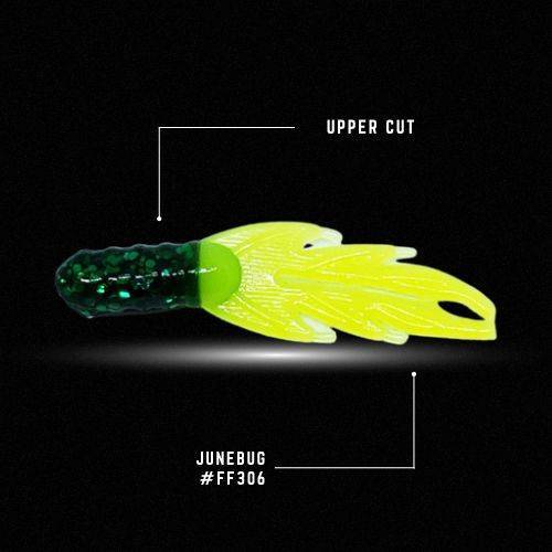 Crappie Monster Upper Cut - Junebug