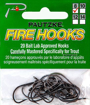 Pautzke Fire Hooks - Size 8