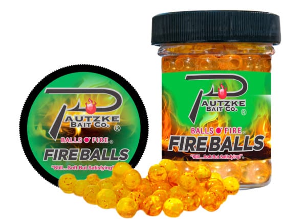Pautzke Fire Balls - Gold Garlic