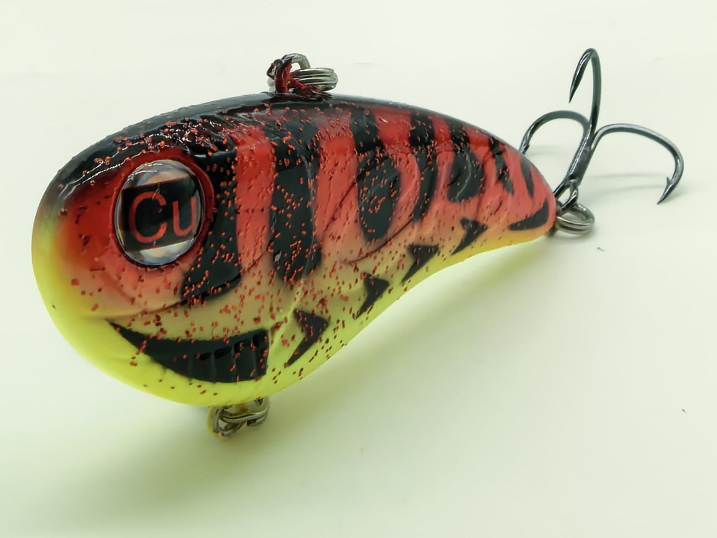 Copper Red Baits Snatchin' Shad Rattling - 1/2 oz - ChiliChartreuse