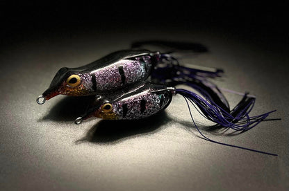 Copper Red Baits Tsunami Frog - Purple Shad