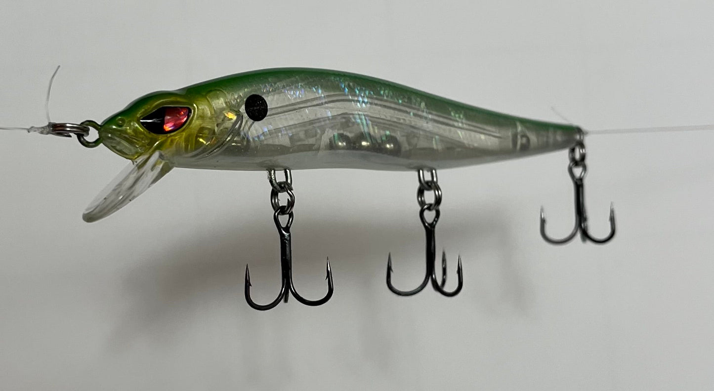 Copper Red Baits Jonah 1:17 Jerkbait - Emerald