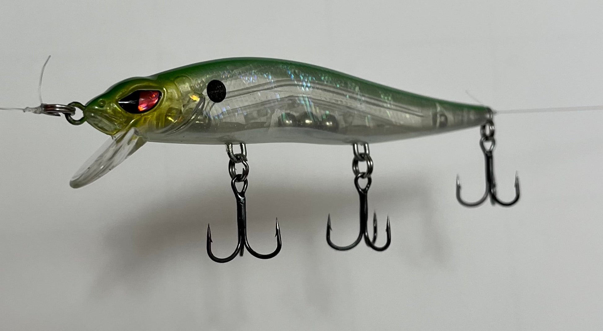 Copper Red Baits Jonah 1:17 Jerkbait - Emerald