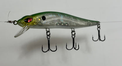 Copper Red Baits Jonah 1:17 Jerkbait - Emerald