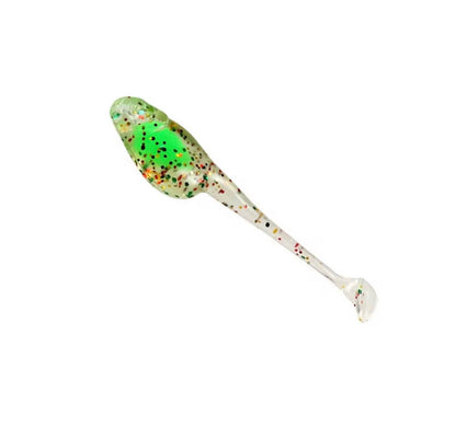 Crappie Monster Ghost Series Paddle Tail - G-Money (Green)