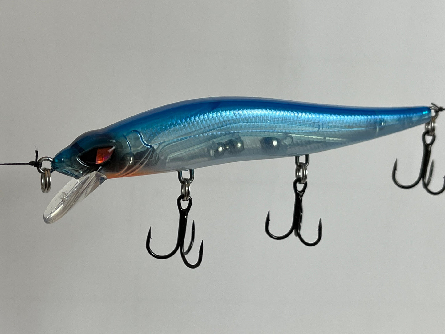 Copper Red Baits Jonah 1:17 Jerkbait - Pro-Blue