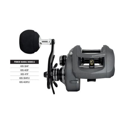 Okuma Komodo SS Power Handle Reels - KDS-463P