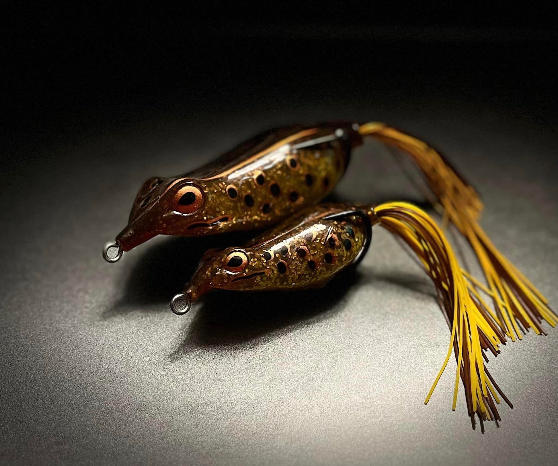 Copper Red Baits Tsunami Frog - Golden Nugget