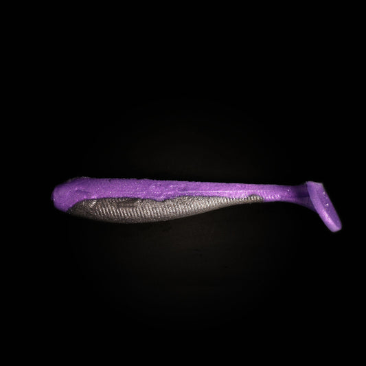 Q8 Super Bait Paddle Tail - Black Magic Gold