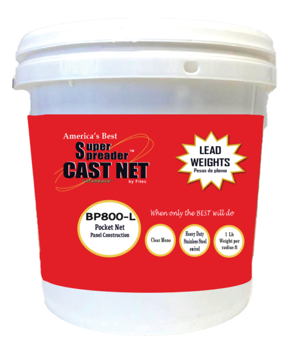 Fitec BP-800L Super Spreader Pocket Nets