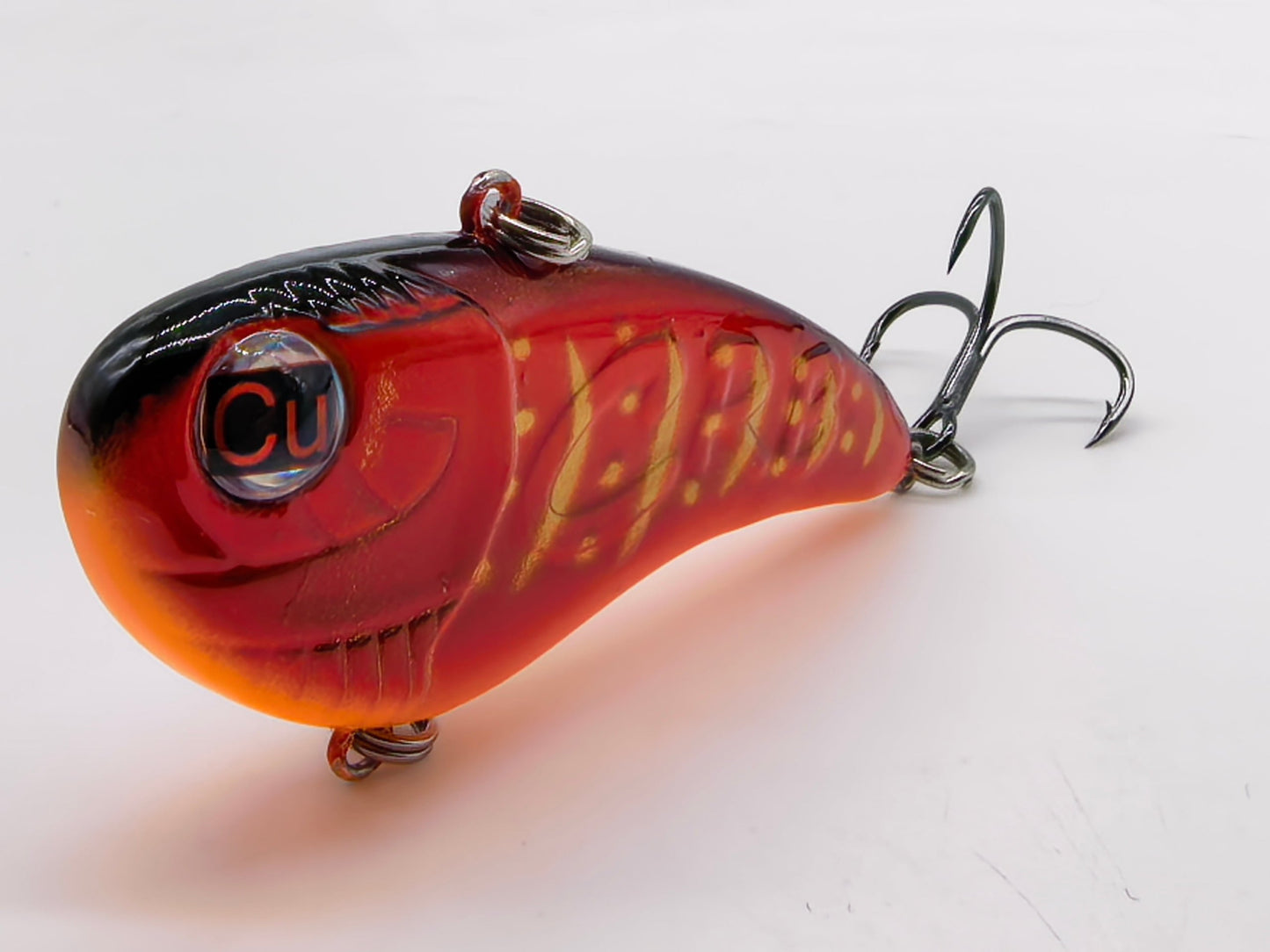 Copper Red Baits Snatchin' Shad Rattling - 1/2 oz - Rayburn Red
