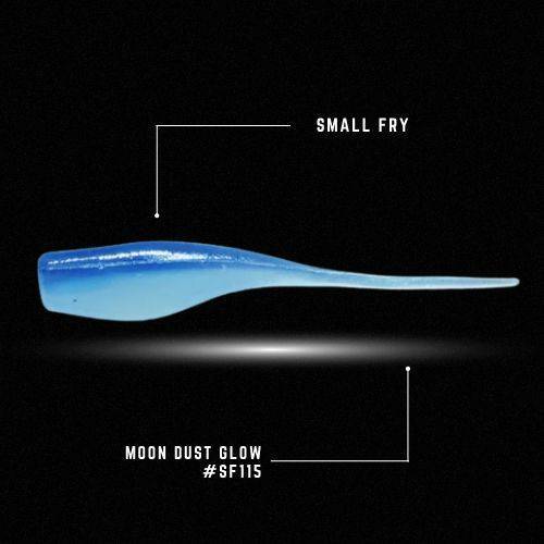 Crappie Monster Small Fry - Moon Dust Glow