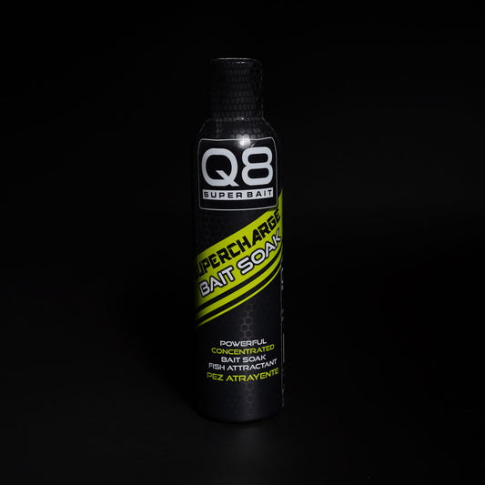 Q8 Super Bait Supercharge Bait Soak - 8 oz