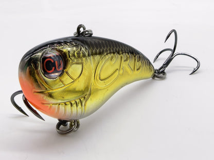 Copper Red Baits Snatchin' Shad Rattling - 1/2 oz - Gold Chrome