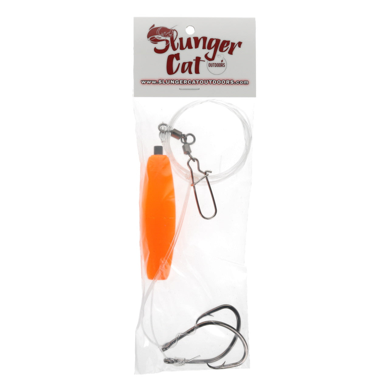SLUNGER CAT DOUBLE HOOK DRAGGING RIG