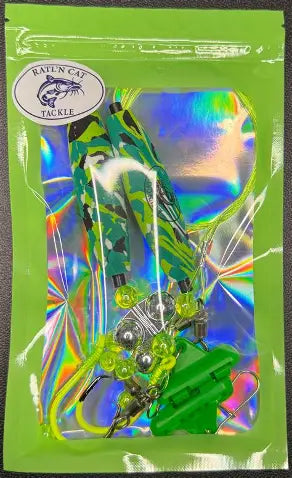 Ratl'N Cat Tackle Tie & Go EVA Rig 2-Pack