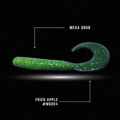 Crappie Monster Mega Grub - Electric Chicken
