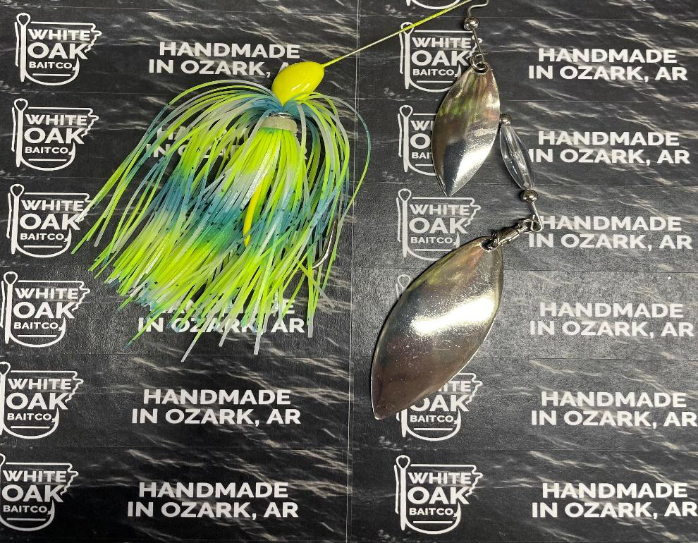 White Oak Bait Co. Double Willow Spinnerbaits
