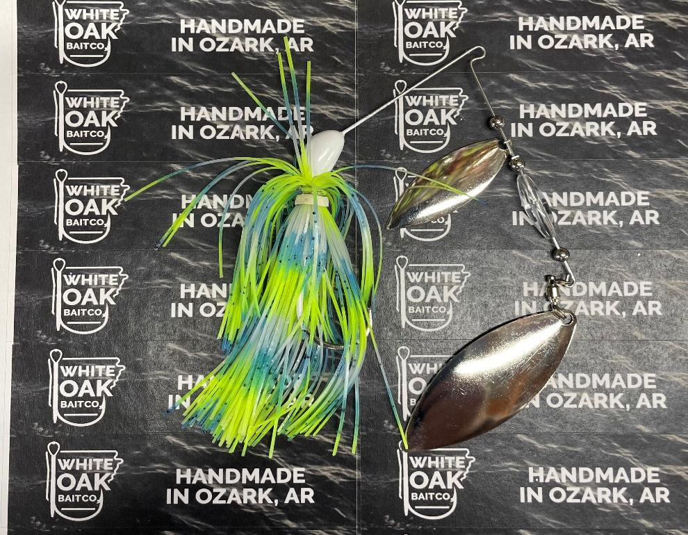 White Oak Bait Co. Double Willow Spinnerbaits