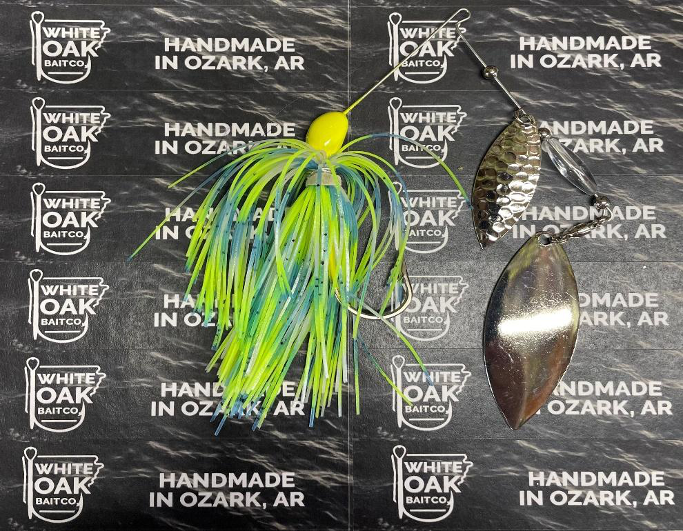 White Oak Bait Co. Double Willow Spinnerbaits