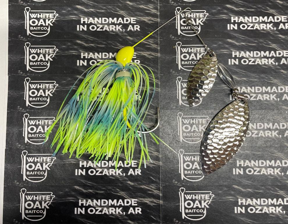 White Oak Bait Co. Double Willow Spinnerbaits