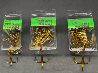 Meat Hunter Barbless Treble Hooks