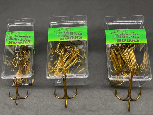 Meat Hunter Barbless Treble Hooks