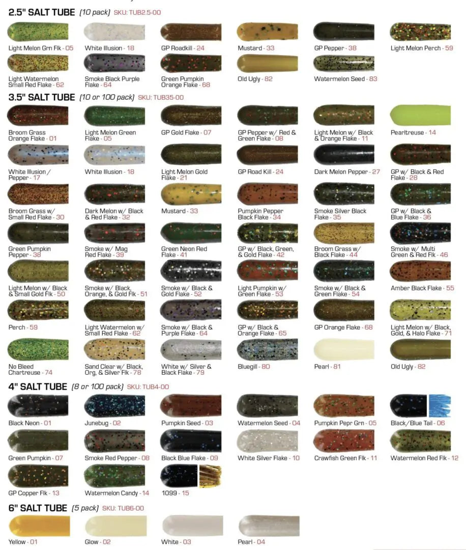 Big Bite Baits Salt Tube